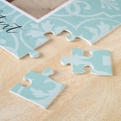 1 Foto mit Baumuster und Text Puzzle (Seite)