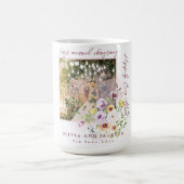 1 Foto Neuauflage 1. Verheirateter Weihnachtsrosa  Kaffeetasse (Mittel)