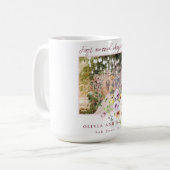 1 Foto Neuauflage 1. Verheirateter Weihnachtsrosa  Kaffeetasse (Vorderseite Links)