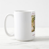 1 Foto Neuauflage 1. Verheirateter Weihnachtsrosa  Kaffeetasse (Links)