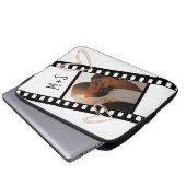 1 Foto Paare Filmstrip Boyfriend Girlfriend Laptopschutzhülle (Vorne Knopf)