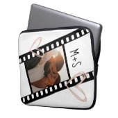 1 Foto Paare Filmstrip Boyfriend Girlfriend Laptopschutzhülle (Vorderseite Links)