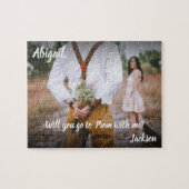 1 Foto Prom oder HOCO Vorschlag Niedlicher Vorschl Puzzle (Horizontal)