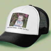 1 Foto und benutzerdefinierter Text - machen Sie i Truckerkappe