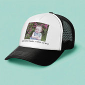 1 Foto und benutzerdefinierter Text - machen Sie i Truckerkappe