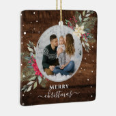 1 Foto Weihnachtsschmuck Vintag Holz (Rechts)