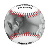 1. Foto zum Vatertag Baseball (Rückseite)