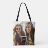 1 FotoCollage Optionales benutzerdefiniertes Monog Tasche (Rückseite)