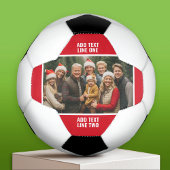 1 Fotokassettenfamilie - Rot mit Text Fußball