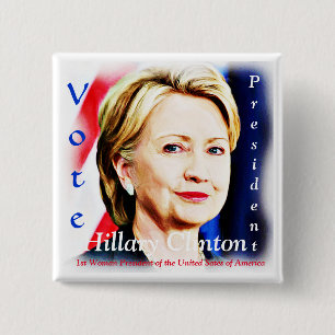1. Frau Präsidentin Hillary Clinton 2016_ Button