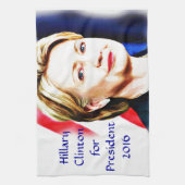 1. Frau Präsidentin Hillary Clinton 2016_ Handtuch (Vertikal)