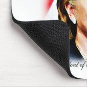 1. Frau Präsidentin Hillary Clinton 2016_ Mousepad (Ecke)