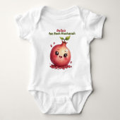 1. Fruchtbare Anfänge Baby Strampler (Vorderseite)