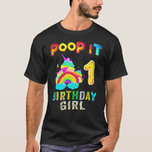 1. Fünftes Pop Es Geburtstagskind Party ein 1 Jahr T-Shirt