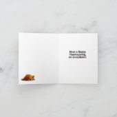 1 Funny Erntedank Card - Family Feinschmeckers Karte (Innenseite)