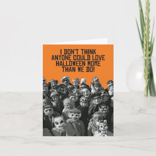 1 Funny Halloween Card - Von Zahnärzten geliebt Karte (Vorderseite)