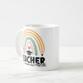 1- Funny Teacher Mode Teaching Geschenk für Lehrer Kaffeetasse (Vorderseite Links)