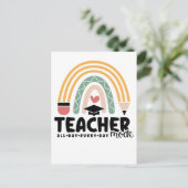 1- Funny Teacher Mode Teaching Geschenk für Lehrer Postkarte (Stehend Vorderseite)