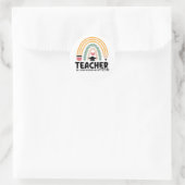 1- Funny Teacher Mode Teaching Geschenk für Lehrer Runder Aufkleber (Tasche)
