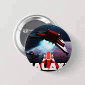 1 Galaxie-Knopf Button (Vorne & Hinten)