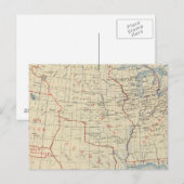 1 Gebietsantritt 2 Postkarte (Vorne/Hinten)