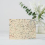1 Gebietsantritt 2 Postkarte (Stehend Vorderseite)