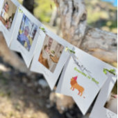 1. Geburtstag 12 Monat Foto Banner