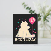 1. Geburtstag | 1 Jahr Baby | Erstes Geburtstagsge (Stehend Vorderseite)