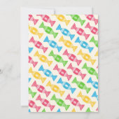 1. Geburtstag, 3 Cupcakes Party Einladung (Rückseite)