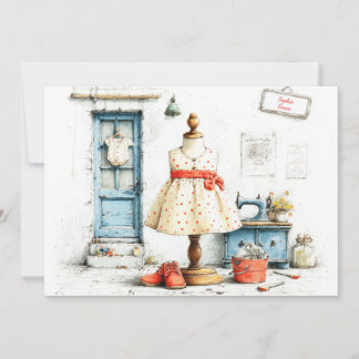 1. Geburtstag Atelier Black & White Style Einladung