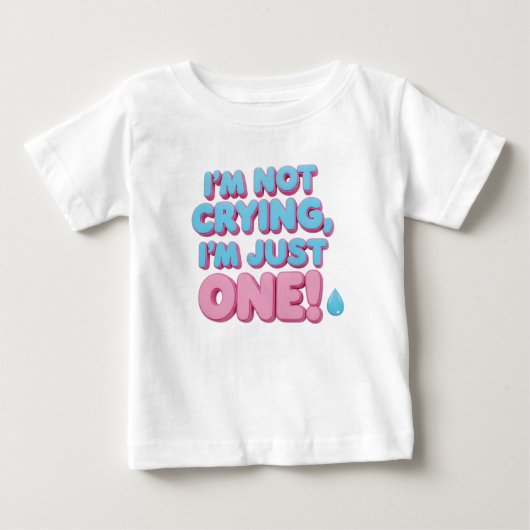 1. GEBURTSTAG BABY CLOTHES BABY T-SHIRT (Vorderseite)