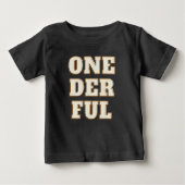 1. Geburtstag Baby T-shirt (Vorderseite)