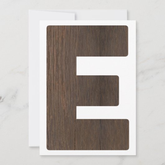 1. Geburtstag Bannerbrief E für einen Einladung (Vorderseite)