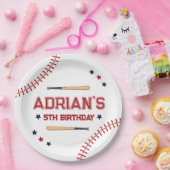 1. Geburtstag Baseball Pappteller (Party)