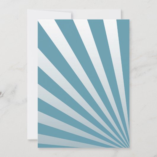 1. Geburtstag Blue Robot Themenparty Einladung (Rückseite)