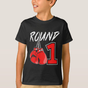 1. Geburtstag Boxen Junge 1 Jahr alt Boxer Geburts T-Shirt