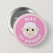 1. Geburtstag Button (Vorne & Hinten)