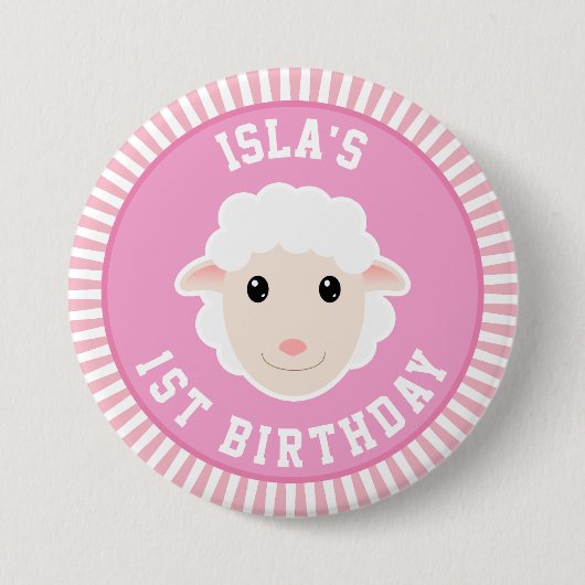 1. Geburtstag Button (Vorderseite)