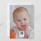 1. Geburtstag Celestial Stars Watercolor Boy Moder Einladung (Rückseite)