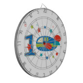 1. Geburtstag Dartscheibe (Vorderseite Links)
