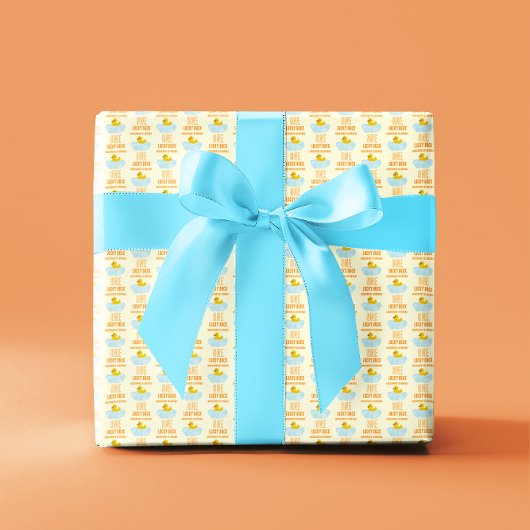 1. Geburtstag der Ente Geschenkpapier