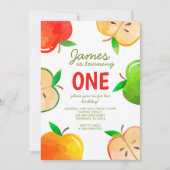 1. Geburtstag der Fun-Birthday Einladung (Vorderseite)