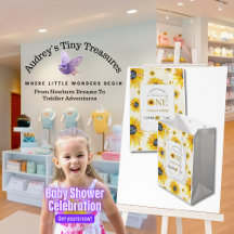 1. Geburtstag des Babys - Unsere kleine Sonnenblum