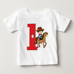 1. Geburtstag des Cowboys Baby T-shirt