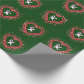 1.Geburtstag des Einhorns   Geschenkpapier (Ecke)