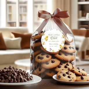 1. Geburtstag des Hühners Dieses Küken ist ein Geb Runder Aufkleber