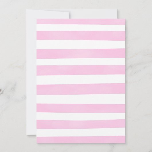 1. Geburtstag Donut-Party Einladung (Rückseite)