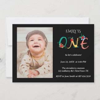 1. Geburtstag Einladung