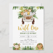 1. Geburtstag Einladung (Vorderseite)