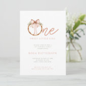 1. Geburtstag Einladung (Stehend Vorderseite)